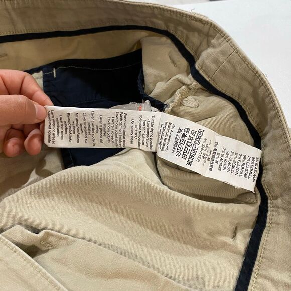 Oakley Regular Fit Cargo Shorts Men’s 40 – Khaki Utility Outdoor Work Shorts - Picture 9 of 10